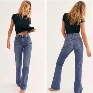 AGOLDE Vintage High Rise Flare Denim Jeans